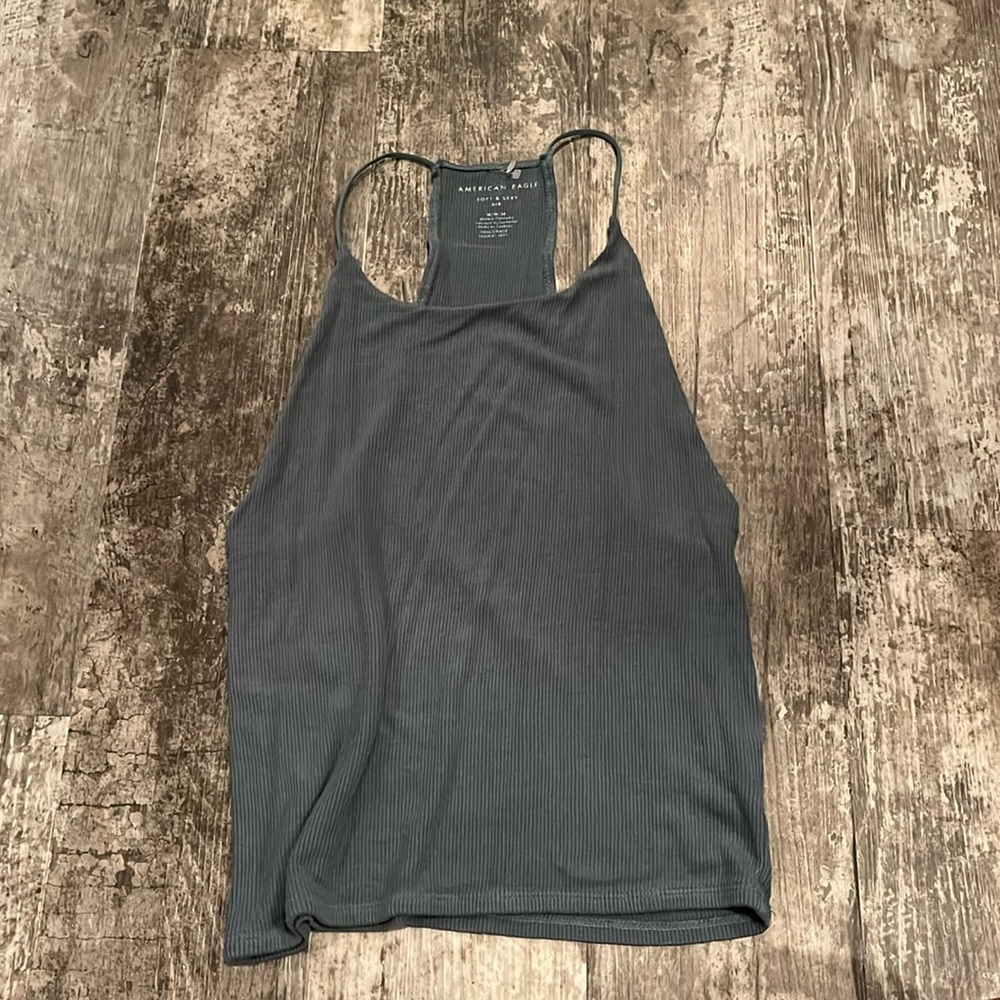 Medium Blue American Eagle Tank Top